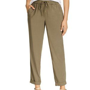 Kenneth Cole Cuffed Ankle Pants in Moss XS